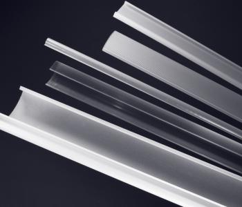 Extrusion von Kunststoffprofilen für Licht Extrusion von Kunststoffprofilen für Licht
