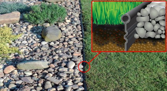 Plastové profily pro zahrady Plastové profily pro zahrady